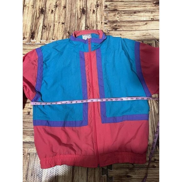 1990s Sports Accent Windbreaker - Picture 7 of 8